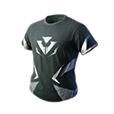 Camiseta Cromada no Free Fire - item Raro