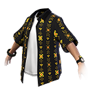 Camisa de Estampa Batik no Free Fire - item Épico