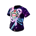 Camiseta Dança dos Cristais no Free Fire - item Raro