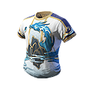 Camiseta Pergaminhos Celestes no Free Fire - item Raro