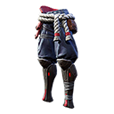 Samurai Escarlate (Pernas) no Free Fire - item Épico+