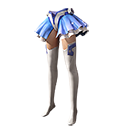 Anjo Azul (Pernas) no Free Fire - item Épico+