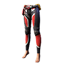 Motociclista Vermelha