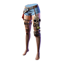 Guerrilheira do Apocalipse (Pernas) no Free Fire - item Épico+