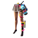 Jogos de Verão 2020 (F) (Pernas) no Free Fire - item Épico+