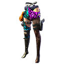 Rainha do Boxe no Free Fire - item Épico+