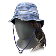 Bucket Denim no Free Fire - item Épico