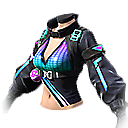 DJ Chamusquinha (Torso) no Free Fire - item Épico+