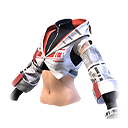 Correspondente de Batalha (Torso) no Free Fire - item Épico