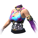 Lutadora Espectral (Torso)