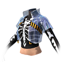 Caveira Gótica (Torso)