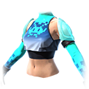 Gamer Retrô (Torso) no Free Fire - item Mítico