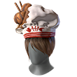 Top Pastry Chef (cabeça) no Free Fire - item Épico
