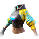 Grafite é Resistência (Torso) no Free Fire - item Épico