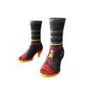 Ilusão Flamejante (Calçado)