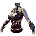 Vermelho Carmesim (Torso) no Free Fire - item Mítico