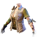 Desbravadora (Torso) no Free Fire - item Épico