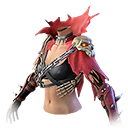 Manto Emissária do Submundo no Free Fire - item Épico+