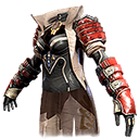 Armadura Samurai no Free Fire - item Épico