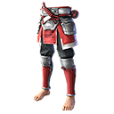 Samurai Prateado (Pernas)