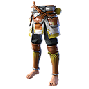 Nobre Samurai (Pernas) no Free Fire - item Épico