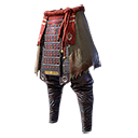 Samurai Zumbificado (Pernas)