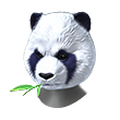 Panda Urbano (Máscara) no Free Fire - item Mítico