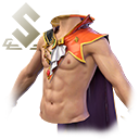 Nova Roupa do Imperador (Torso) no Free Fire - item Mítico+