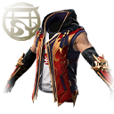 Fogo Oriental (Torso) no Free Fire - item Mítico