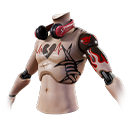 Márionete (Torso) no Free Fire - item Mítico+