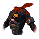 Coelho Chamusca no Free Fire - item Épico+