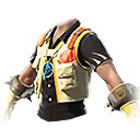 Fisgato (Torso) no Free Fire - item Mítico+