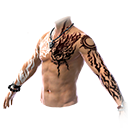 Moleque Raposa no Free Fire - item Épico+