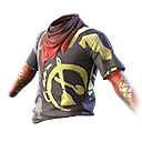 Camiseta Duo da Dinastia no Free Fire - item Raro