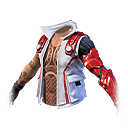 Lutador Biônico (Torso) no Free Fire - item Épico+