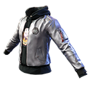 Jaqueta Prata no Free Fire - item Raro