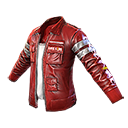 Jaqueta de Couro (Vermelha)
