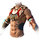 Neolítico (Torso) no Free Fire - item Épico