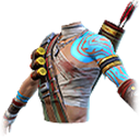 Lobo da Noite (Torso) no Free Fire - item Épico