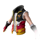 Colete Dracônico no Free Fire - item Raro