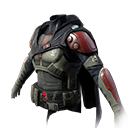 Vingador Desalmado (Torso) no Free Fire - item Épico+