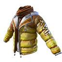 Colete T17 Ouro no Free Fire - item Épico