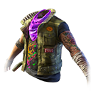 Guerrilheiro do Apocalipse no Free Fire - item Épico+