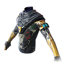 Fera Prateada (Torso) no Free Fire - item Épico