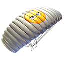 Paraquedas - Camuflagem (Emoji)