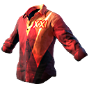 Camisa Mestre Temporada 21 no Free Fire - item Épico
