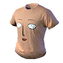Camiseta do Saitama no Free Fire - item Raro