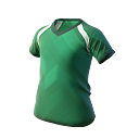 Camiseta Verde N.º 18 no Free Fire - item Raro
