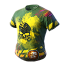Camiseta Radioativa no Free Fire - item Raro