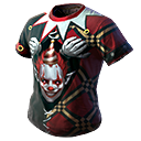 Camiseta- Circo Maníaco no Free Fire - item Raro
